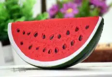 15cm Kawaii 14 см/16 см Jumbo мягкое арбузное супер медленное нарастающее при сжатии мягкое растягивающееся Ароматизированная пища хлеб торт фрукты Забавная детская игрушка подарок - Цвет: 15cm