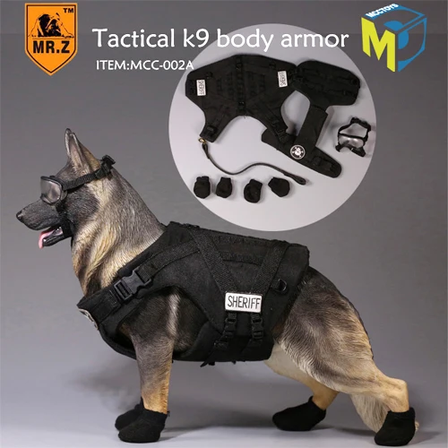 Mr.Z Animal Series 1/6 Смола K9 немецкая овчарка Коллекция набор для гаража статуя 12