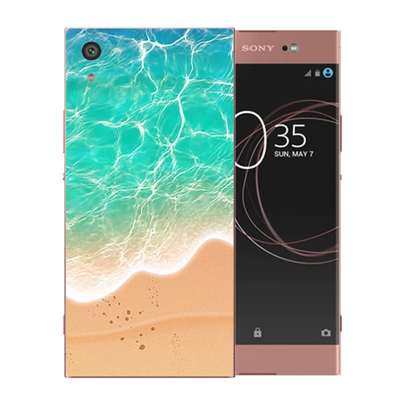 Чехлы для телефонов 6 дюймов Sony Xperia XA1 ультра роскошный мягкий силиконовый чехол