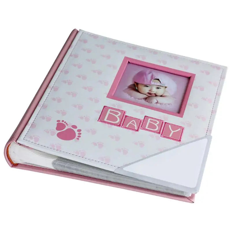 " Baby Journal DIY Прекрасный 200 листов детская книга памяти детский фотоальбом