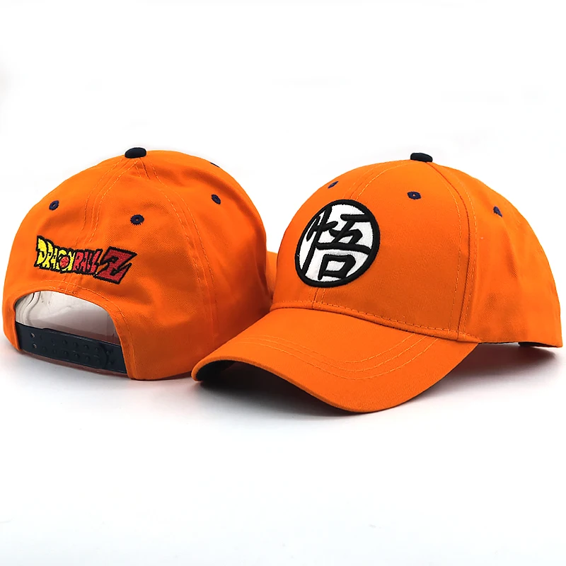 Dragon Ball cap хип-хоп 3D вышивка bone Шапки хлопок Регулируемая Спортивная Кепка с козырьком, мужская и женская изогнутые хип-хоп кепки, шапки, Прямая
