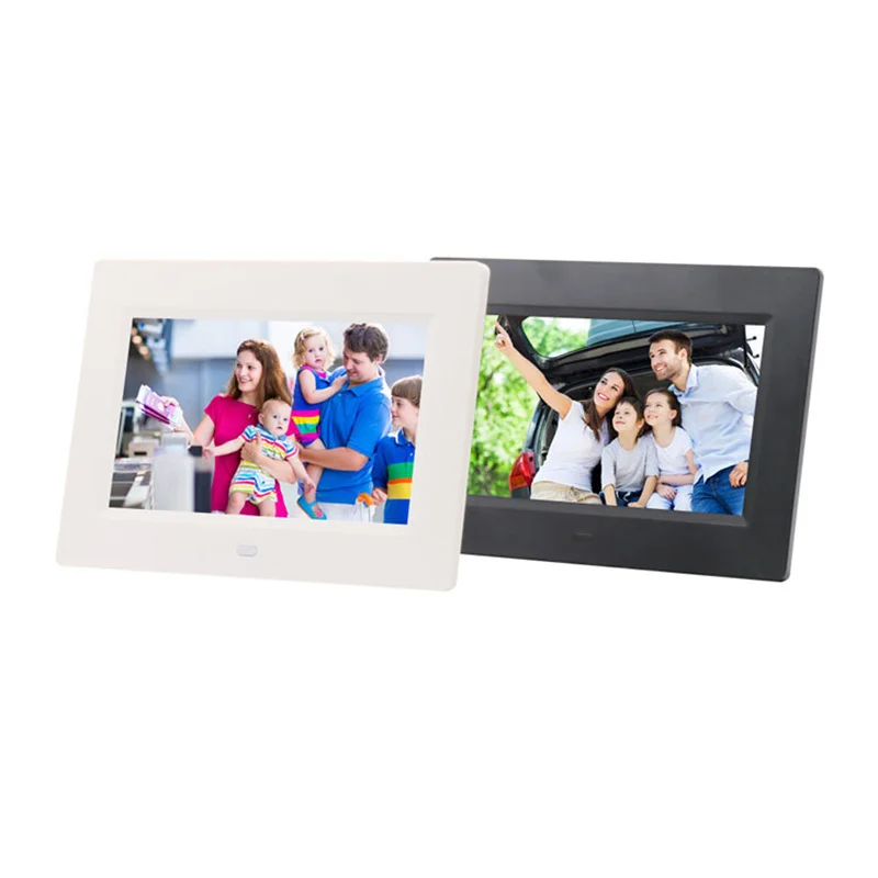 7 дюймовый светодиодный Подсветка HD 800*480 полный Функция цифровая фоторамка электронный альбом Цифровой Фото Музыка Видео
