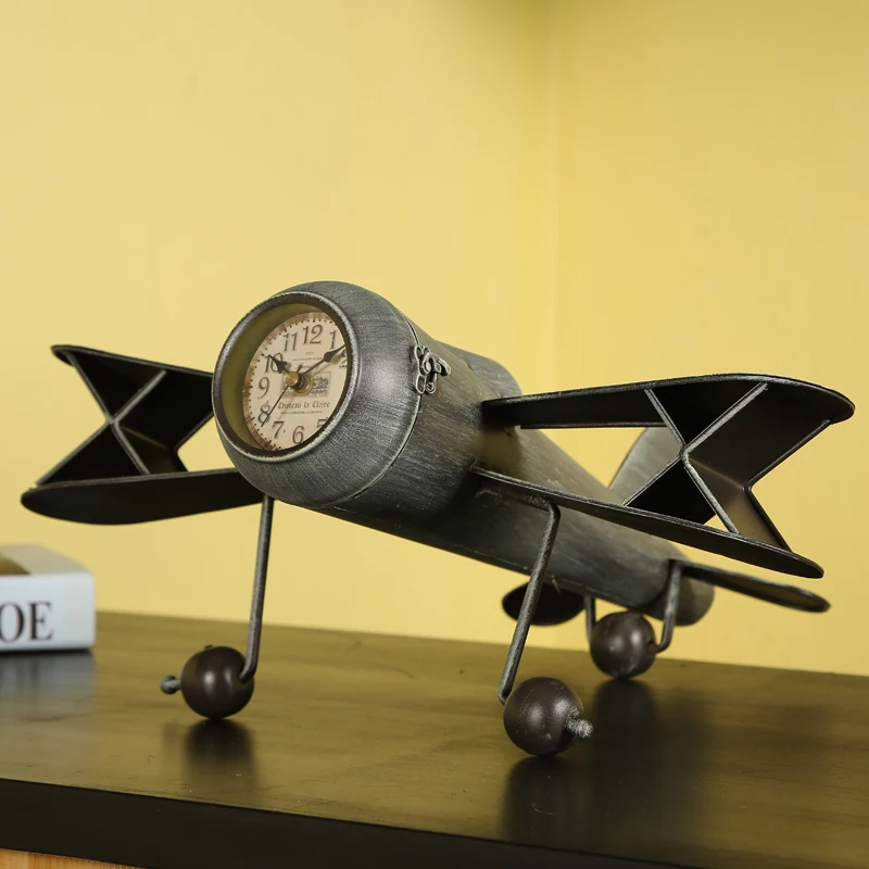 Украшение в стиле ретро креативная модель самолета украшение магазина домашний