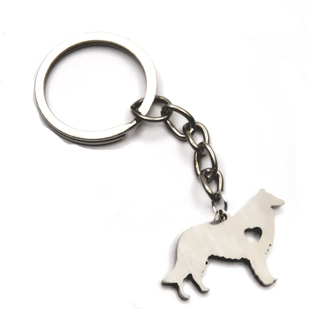 Ожерелье Collie с подвеской в виде собаки сердца милой я люблю собак Очаровательное