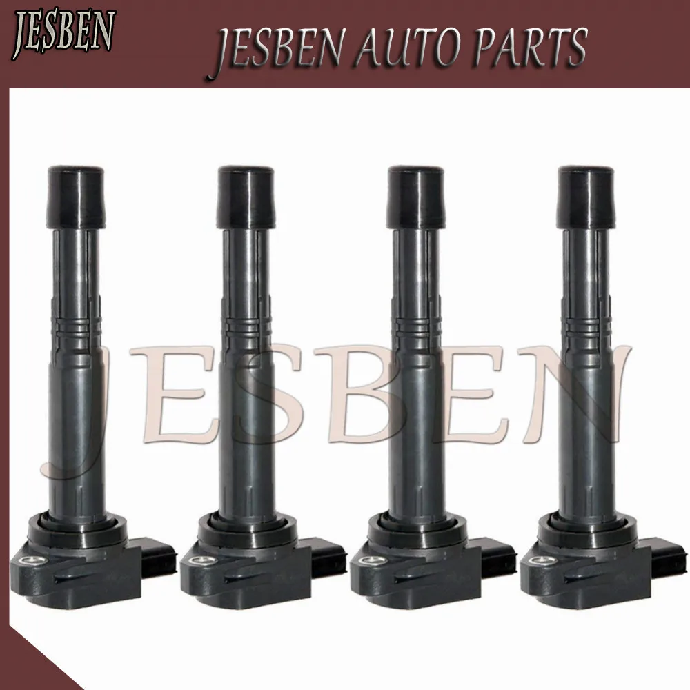 4 шт. катушка зажигания 099700070 для Honda ELYSION Accord Crosstour Odyssey Acura RL TL TSX K (K20 & K24) VR EIC02 NO 099700