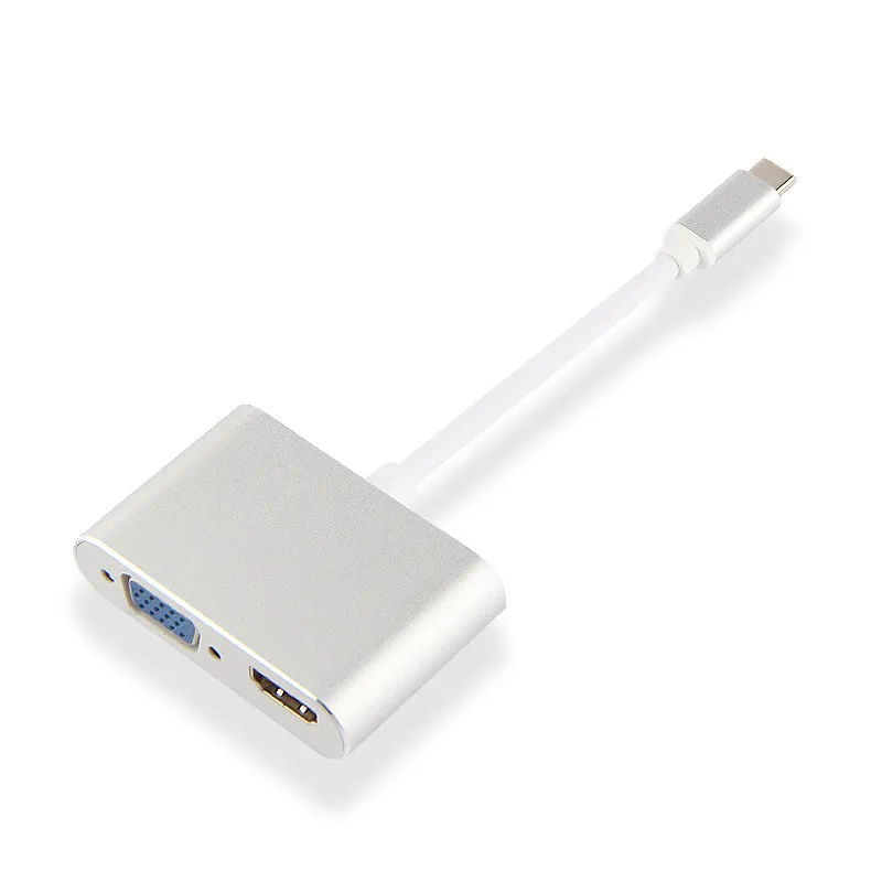 USB C адаптер конвертер к HDMI VGA кабельный концентратор для Samsung Galaxy Tab S4 10 5 SM T830