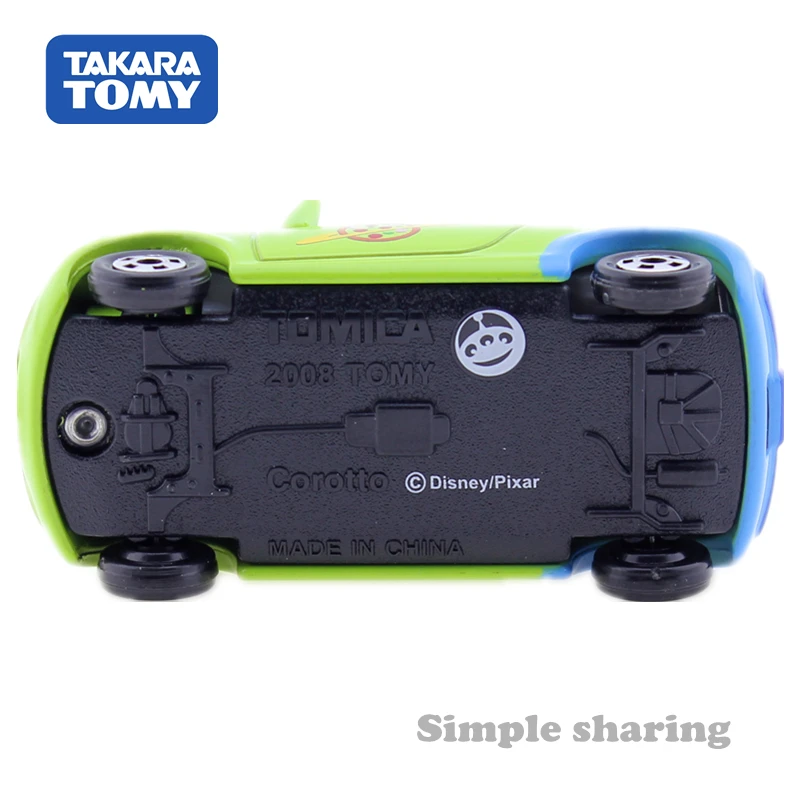Tomica Disney машинок пиксара и Мак История игрушек моторы Corrot Alien Япония Takara Tomy
