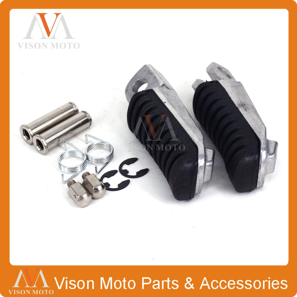 Передние Подножки для KAWASAKI EX250 NINJA 250R 2008 2009 2010 2011 2012 2013 ZZR1100 ZZR 1100 ZX9R|front foot pegs|foot pegsfront