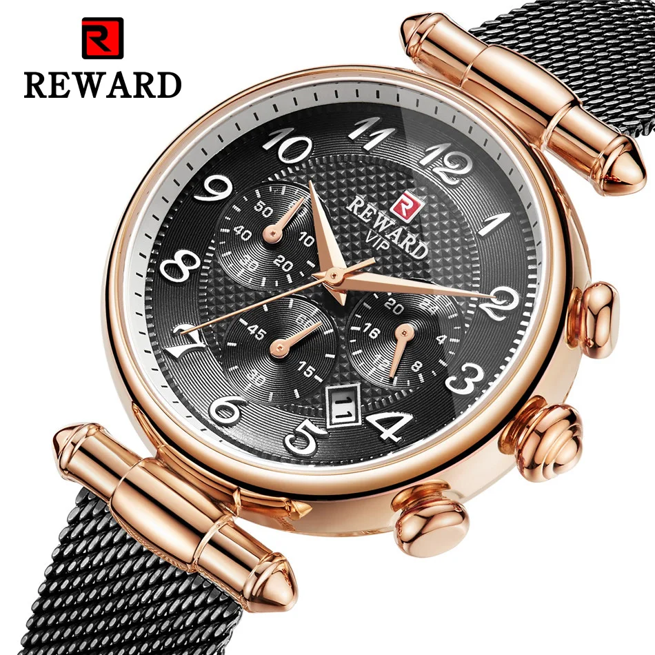 Часы наручные женские кварцевые в ретро стиле модные золотистые и синие с