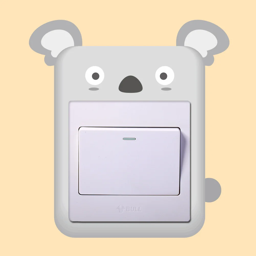 2 шт. наклейки на стену в виде тигра льва слона|stickers living|home decor stickersswitch sticker |