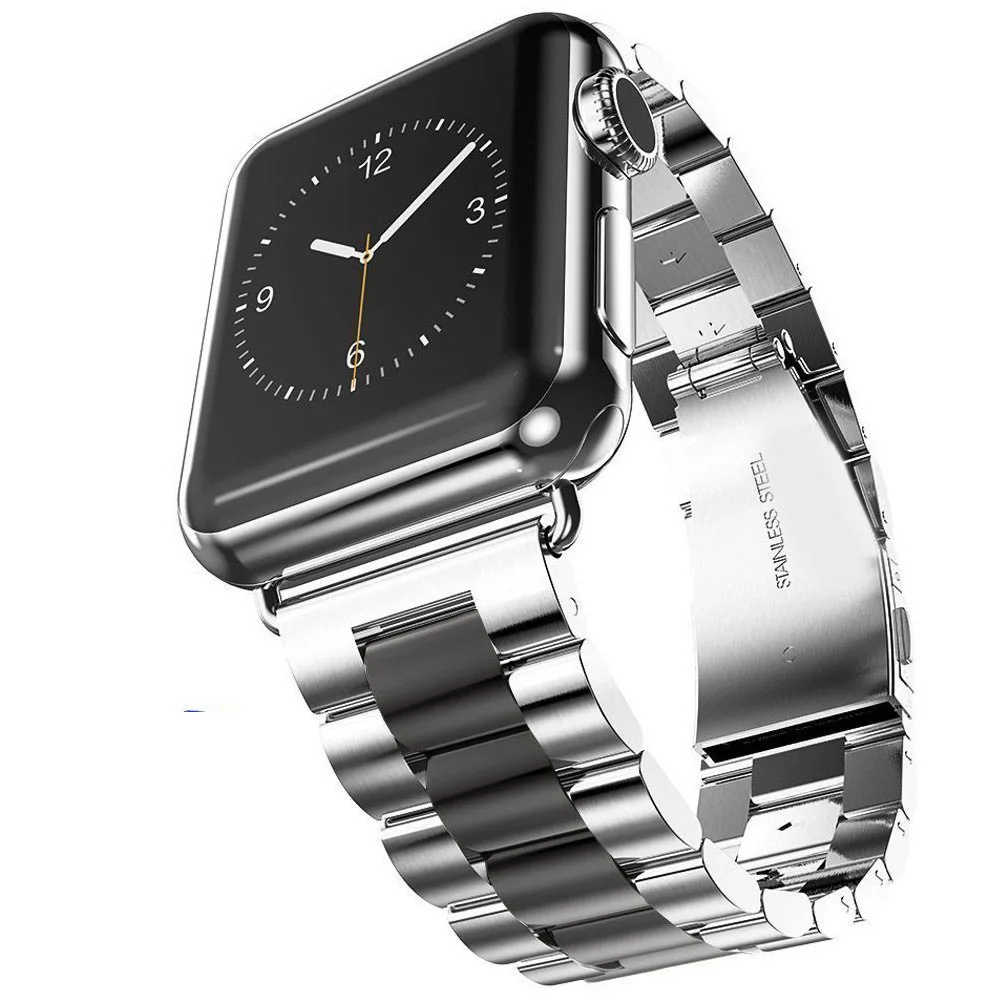 Ремешок для Apple Watch 44 мм 40 мм 38 мм 42 мм браслет из нержавеющей стали Apple watch 4 correa iWatch Series 4 3 2 1 Аксессуары
