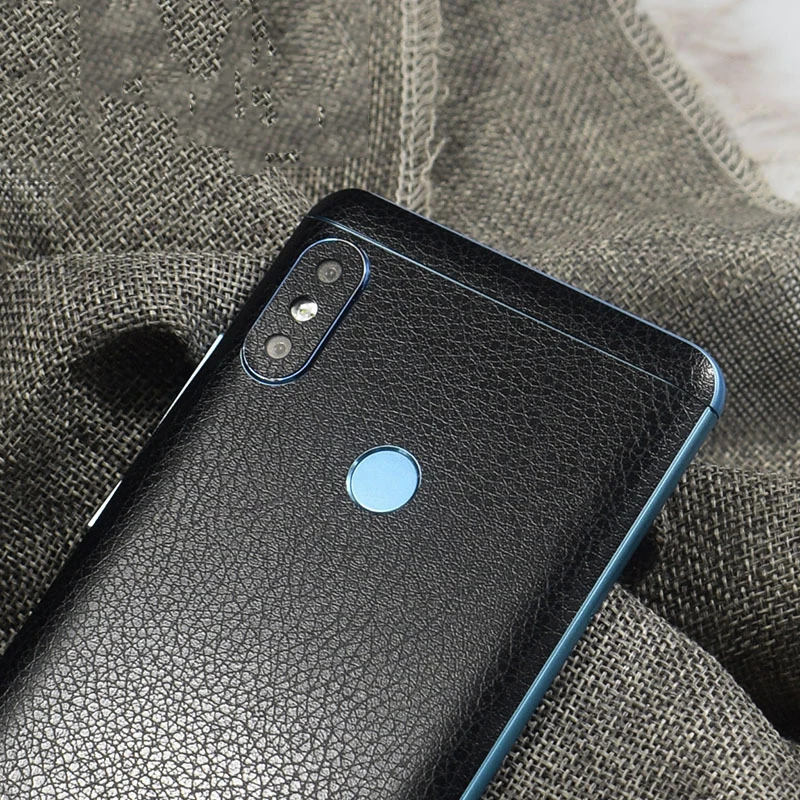 Зернистая кожа матовая задняя пленка для Xiaomi Redmi Note 5 телефон декоративная Note5