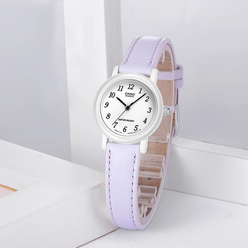 CASIO Часы женские водонепроницаемые кварцевые часы женские простые и модные LQ-139L-6B Relogio masculino настольные часы