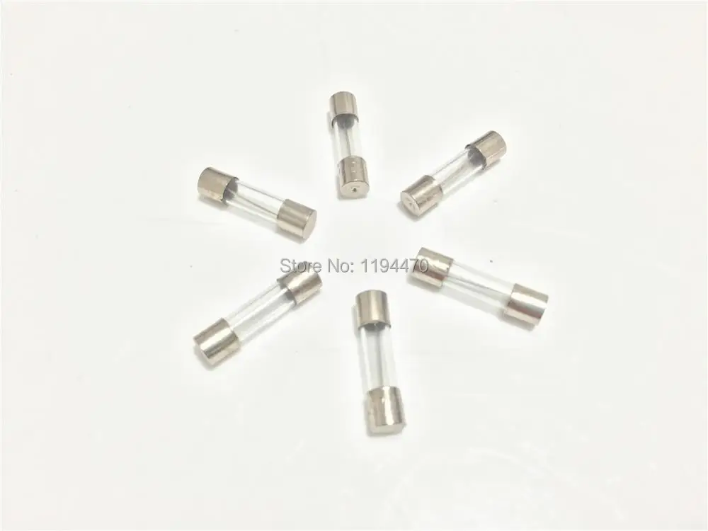 

100pcs/Lot Fast Acting Quick Blow Glass Fuse 5x20mm 20A 250V Tube Fuse 5mm x 20mm