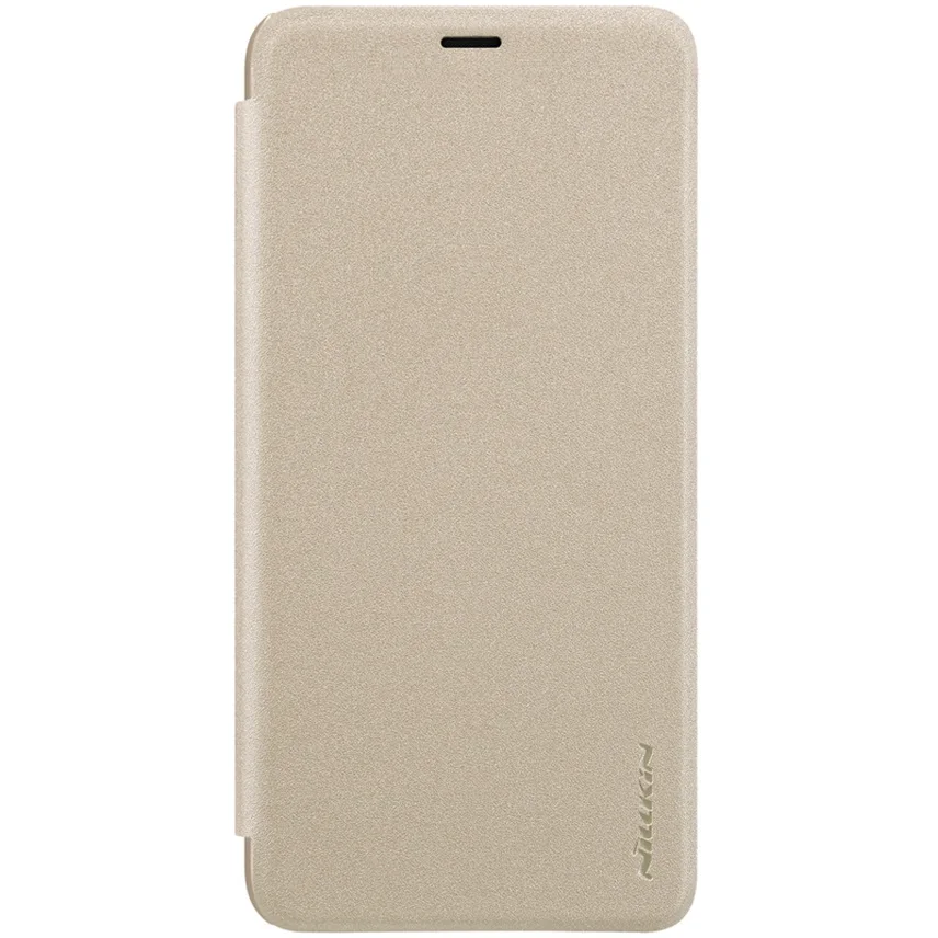 Gold Для Xiaomi Redmi S2 чехол Redmi Y2 Флип кожаный чехол Nillkin Sparkle серии жесткий пластик PU Чехлы для телефона для Xiaomi Redmi Y2 - Цвет: Gold