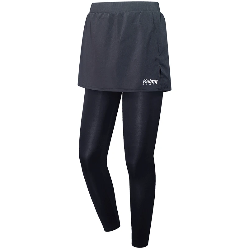 Женские Штаны Для Йоги KELME спортивные Леггинсы длинные альтетические с юбкой