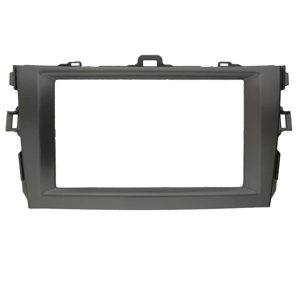 Радио фасции для Toyota Corolla 2 Din gps DVD стерео CD панель приборной панели Установка отделка комплект рамки