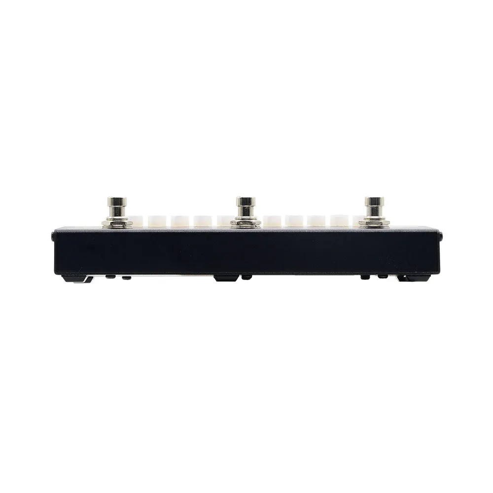 Valeton Dapper темная Мини педаль эффектов с тюнером, повышением, высоким коэффициентом усиления и задержкой модель плюс 9 В DC 1 Ампер Источник питания MES-3