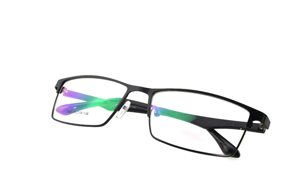Мужская оправа для очков из титанового сплава оптическая с полным ободом