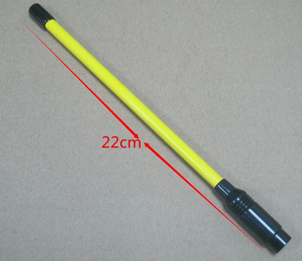 

OPPXUN yellow 0PX 773A Dual Band SMA-M Male Antenna for WouXun KG-UV6D, KG-UV8D BaoFeng: UV-3R UV-100 UV-200 radios
