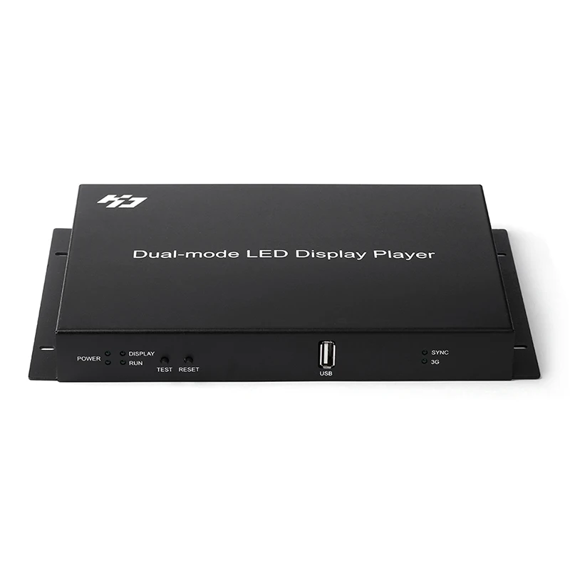 Huidu новый дизайн HD-A602 плеер коробка контроллер с совместимому HDMi rj45 светодиодный