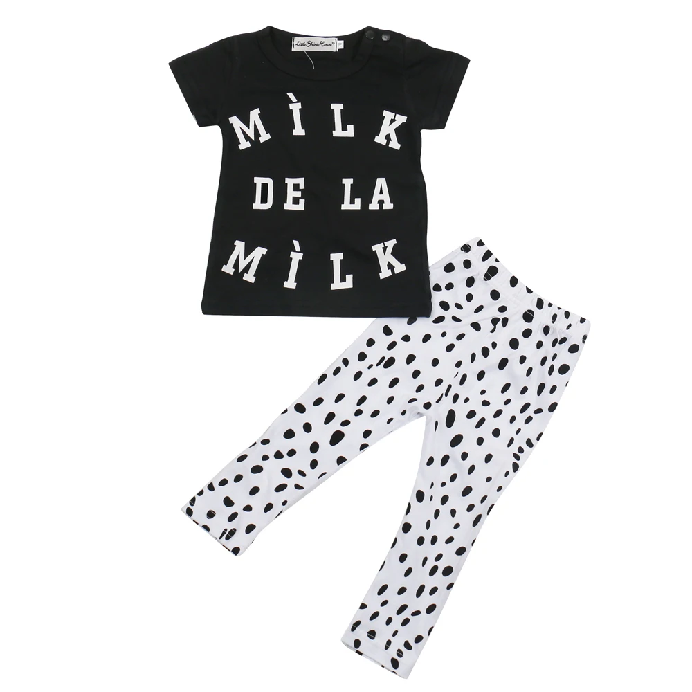 Модные летние комплекты одежды для маленьких мальчиков и девочек 2020 г. Черная