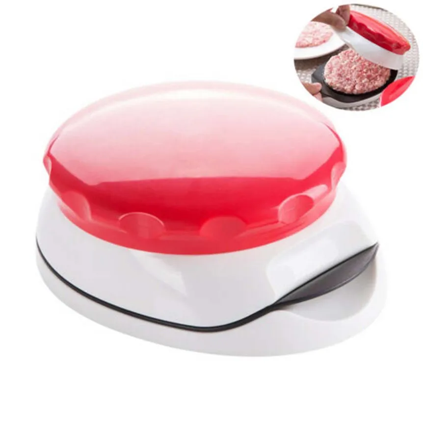 Круглый пластиковый пресс для гамбургеров мяса ручные резки форма ресторана