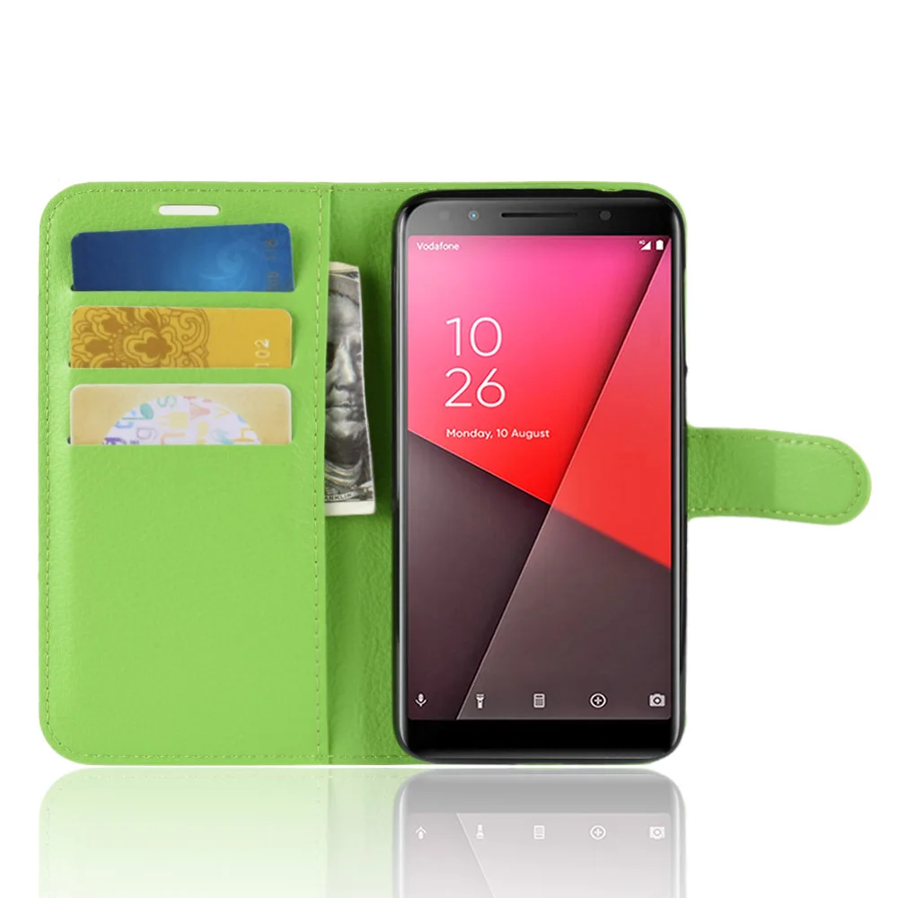 Vodafone Smart N9 Чехол Smart N9 Lite caseluxury чехол-кошелек из искусственной кожи задняя крышка чехол для телефона Vodafone Smart N9 N9Lite чехол с откидной крышкой