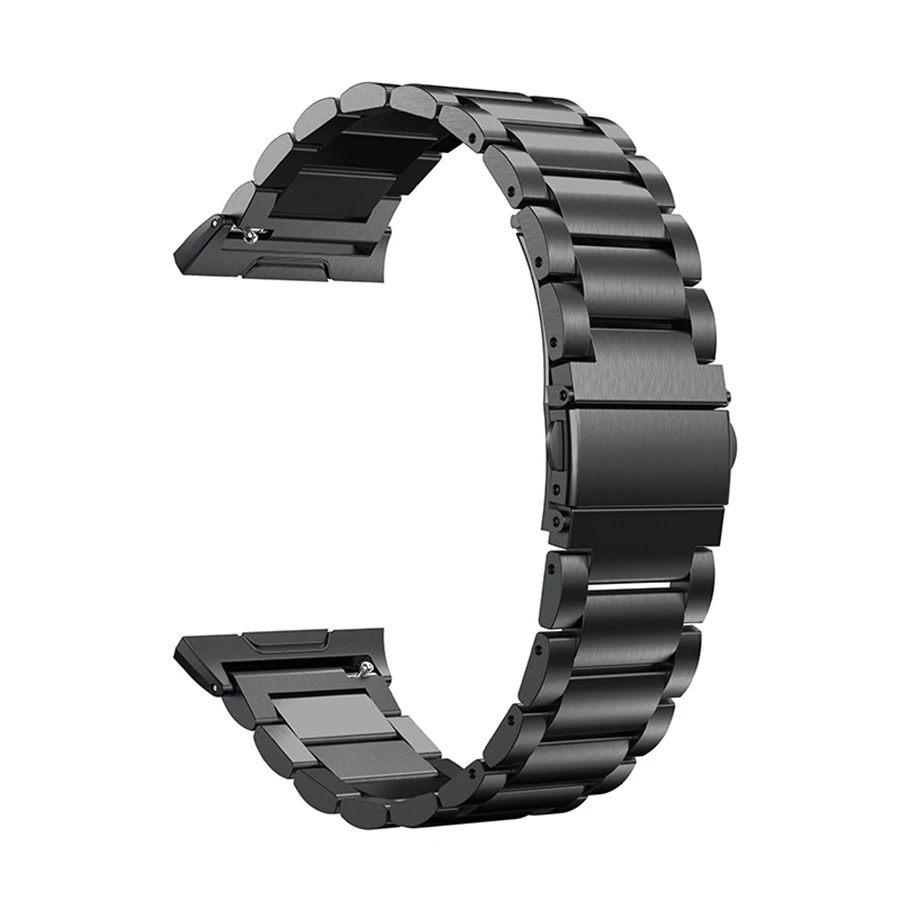 Смарт-часы SCOMAS для Fitbit Ionic Bands классический металлический сменный ремешок из