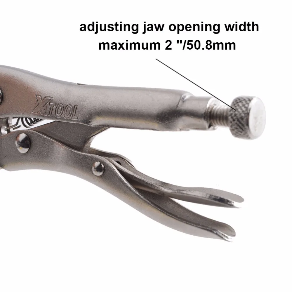 Флекстальная Блокировка ручки плоскогубцы с прямой щетиной 6 5/165 мм Длина носа |