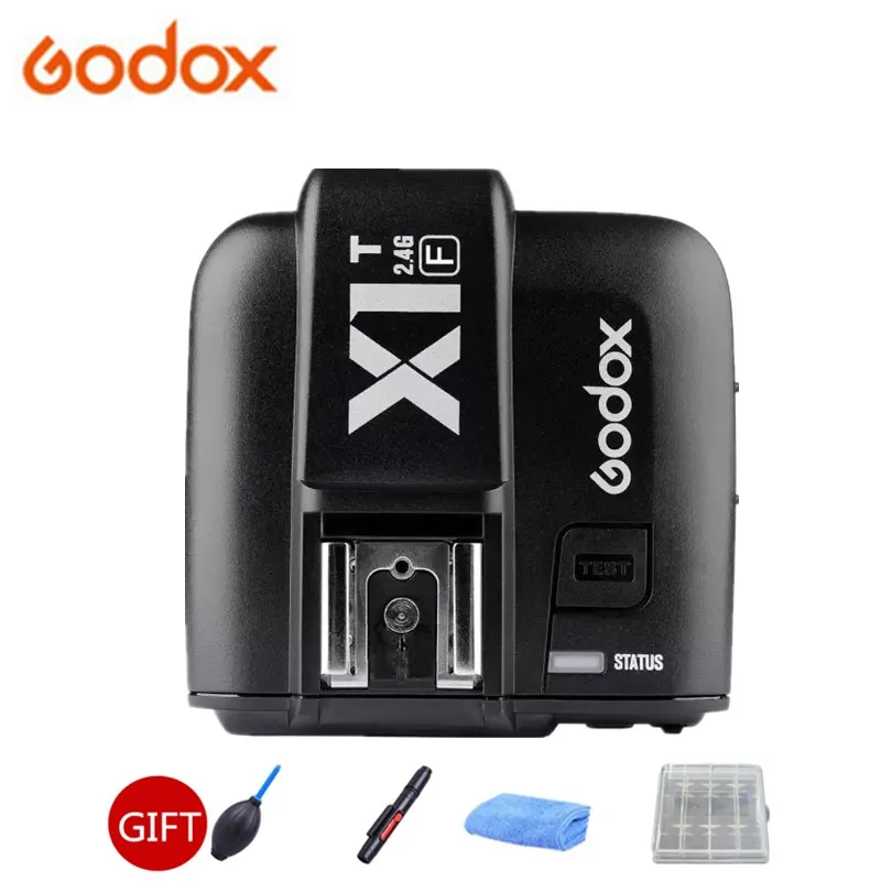 3x Godox Вспышка v860if V860II F HSS ttl 2 4G камера Speedlite литий ионный аккумулятор + X1T триггер