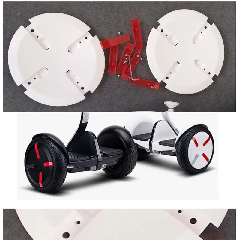 1 пара колпачков на колеса для XIAOMI Mini Pro Ninebot, Электрический скутер, аксессуары, запчасти для скутера
