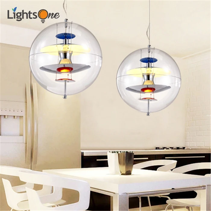 

Modern Planet Ball Acrylic Globe Restaurant pendant lamp Creative Pendant Lights
