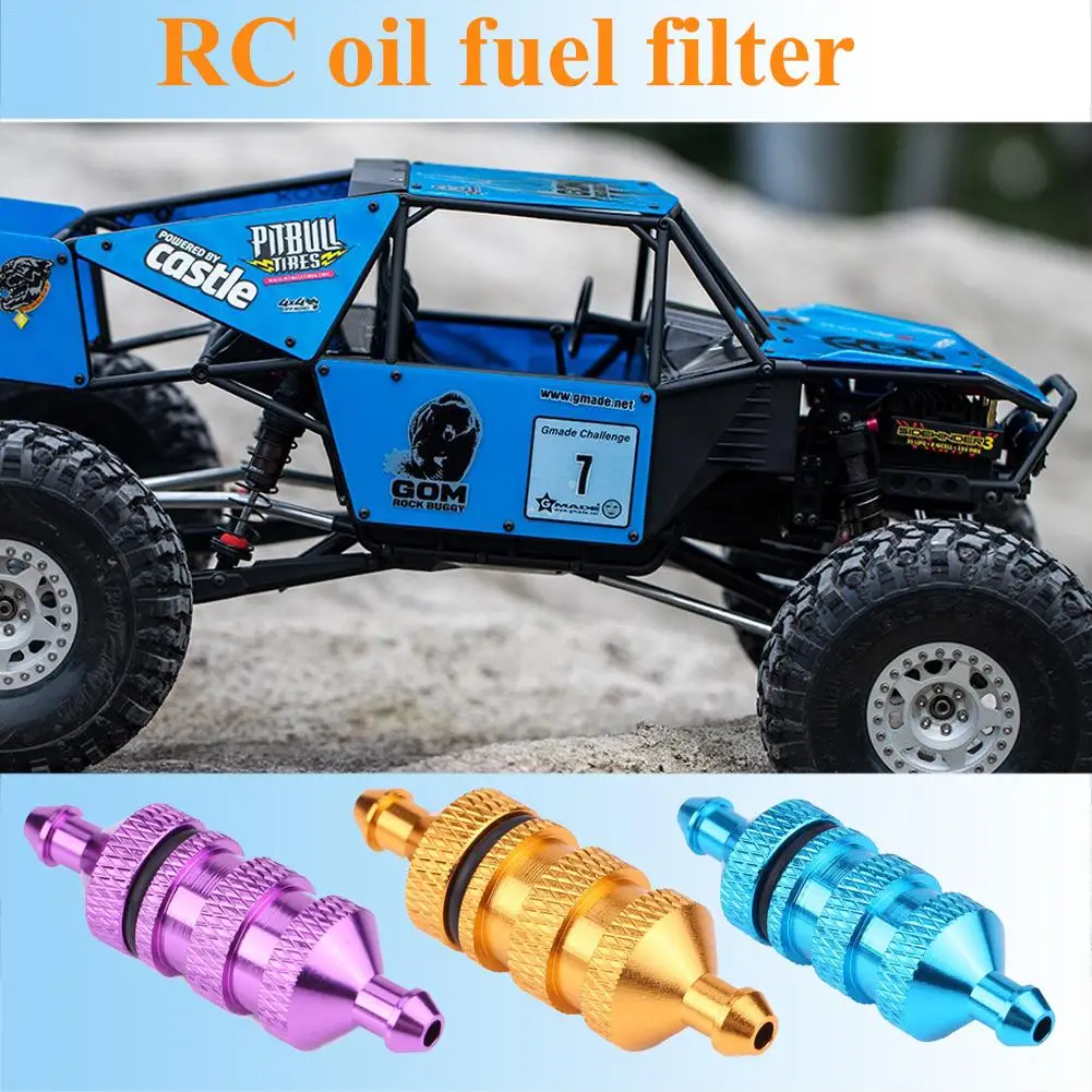 2 шт. безколлекторная электрическая модель RC масляный топливный фильтр сплав