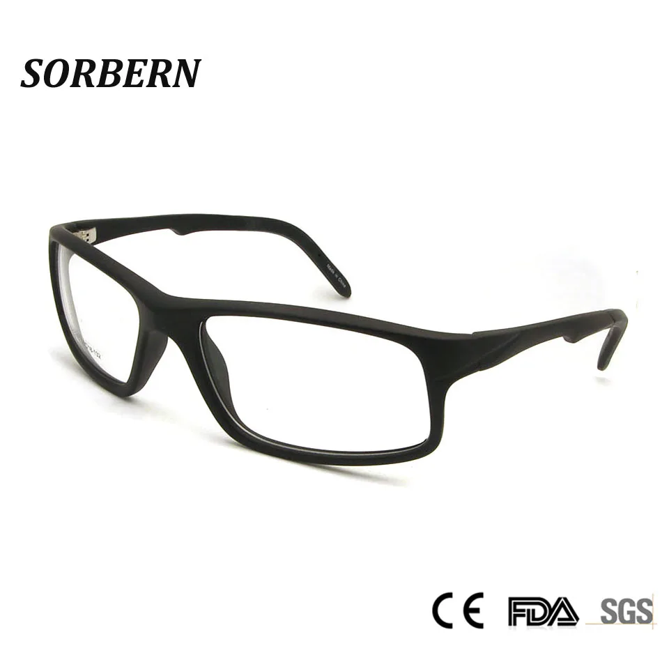 

Plastic Titanium Optical Frame Glasses Men TR90 Men Eyeglasses Square Myopia Glasses Spectacles Sports Eye Glasses Oculos Grau