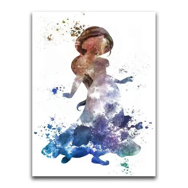 YIKELA DIY Cartoon Sketch 5D Diamond Mosaic Square Embroidery Painting Cross Stitch Home Decor Wall | Дом и сад