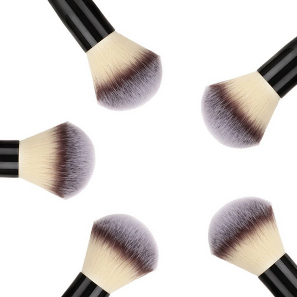 Foundation Brushes Soft Fiber Wood Handle Powder Blush Face Makeup Tool Pincel Maquiagem Facial | Красота и здоровье