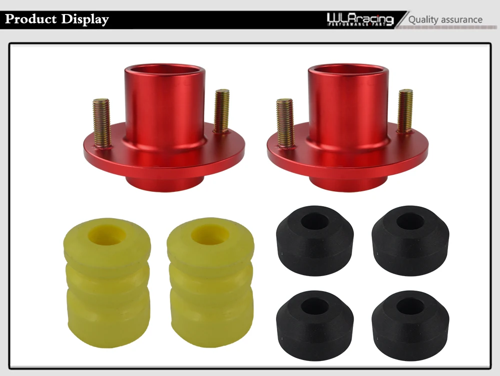 WLR RACING-(2 шт./лот) SHOCK TOP HAT для 92-00 CIVIC DELSOL INTEGRA JDM COILOVER SHOCK TOP MOUNT HAT Strat TOWER WLR-STH81