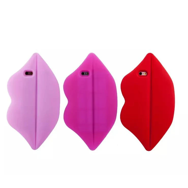 3D Design Sexy Lips red Big Mouth Kiss Case For iPhone 6 6S plus 5 5S SE Soft TPU Rubber Silicon Back Cover Iphone6s |