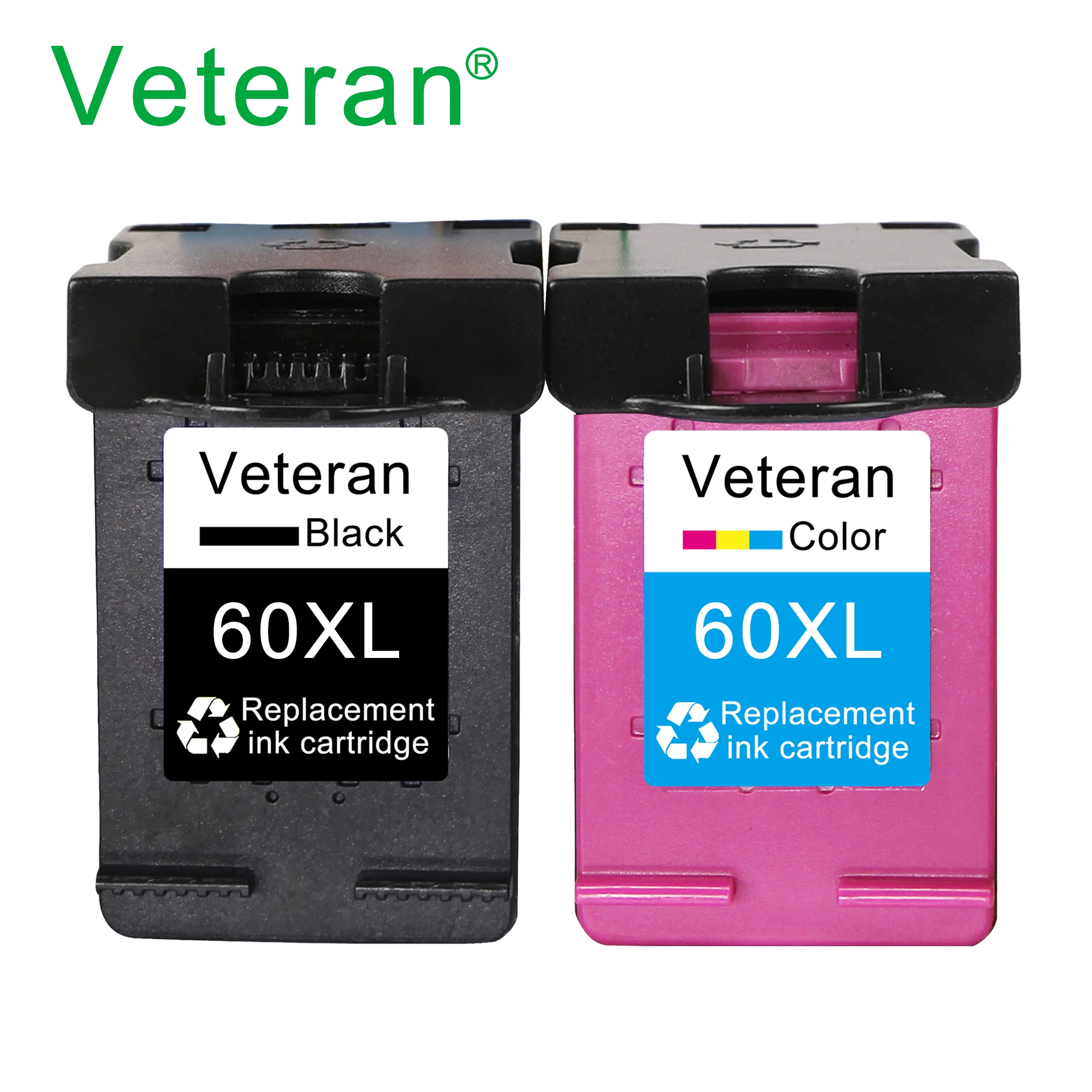 

Veteran 60XL ink cartridge For hp60 hp 60 XL Deskjet F2480 F2420 F4480 F4580 F4280 D2660 D2530 D2560 PhotoSmart C4680 printer