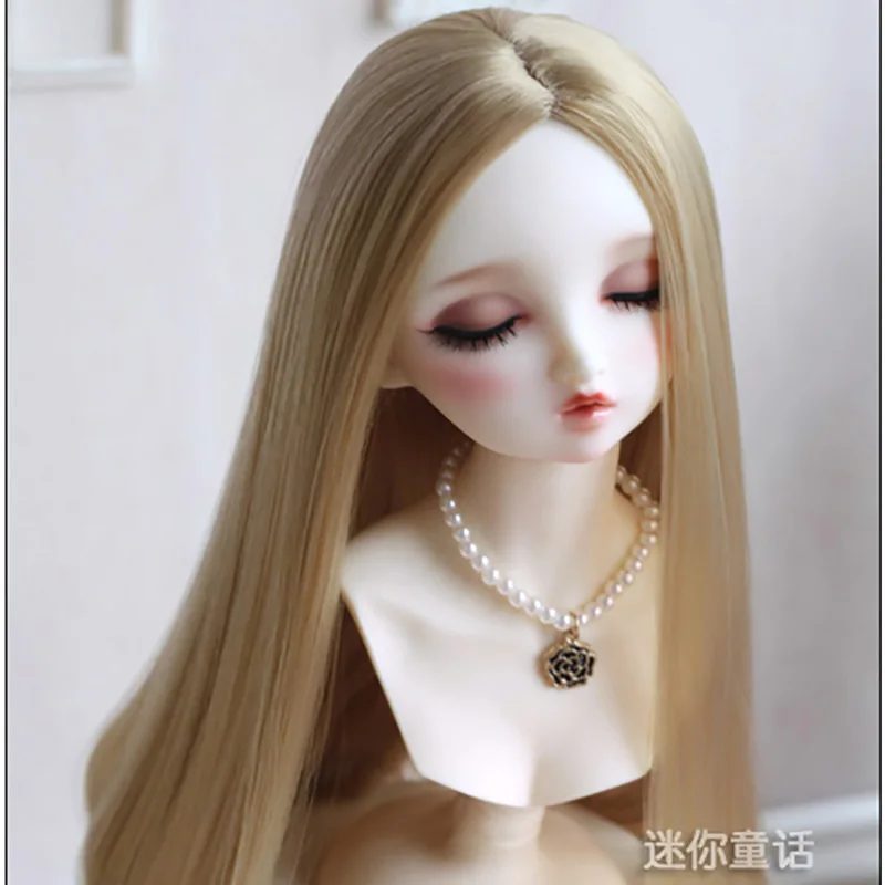 Cataleya длинные волосы груши цветок 1/3 1/4 1/6 BJD кукла парик с высокой температурой провода