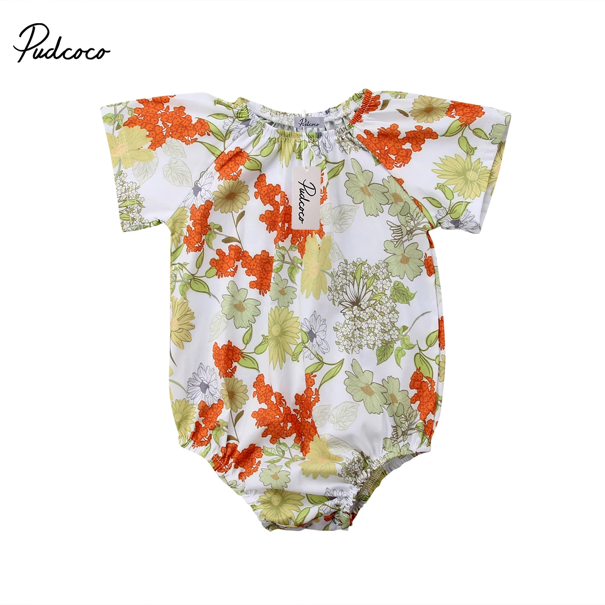 2018 Новый брендовый боди пляжный костюм для новорожденных девочек комбинезон