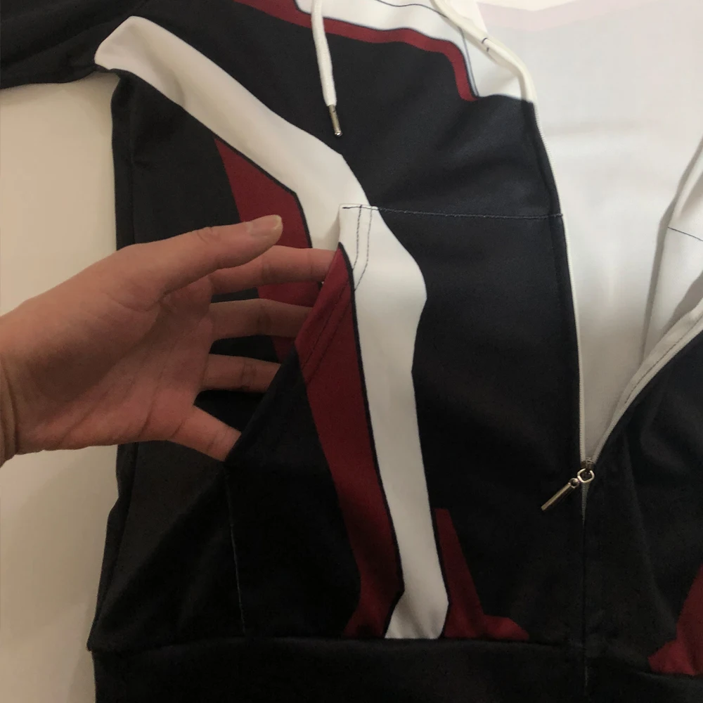 Endgame Hoodie Cosplay Jacket Sweatshirt Costumes Quantum Realm Pants superhero Hoodies Long Pant suit Costume