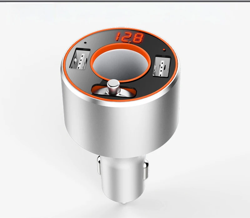 Автомобильный стиль Bluetooth 5,0 fm-передатчик Handsfree APE FLAC WMA без потерь стерео музыка MP3 плеер двойной USB зарядное устройство