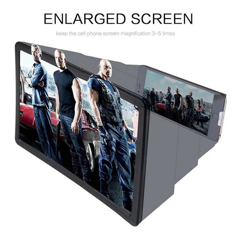 Портативный держатель 3D фильм экран увеличитель HD видео усилитель для