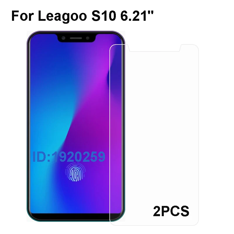 

2 шт Leagoo S10 закаленное стекло 9H Высококачественная защитная пленка Взрывозащищенная защитная пленка для Leagoo S10