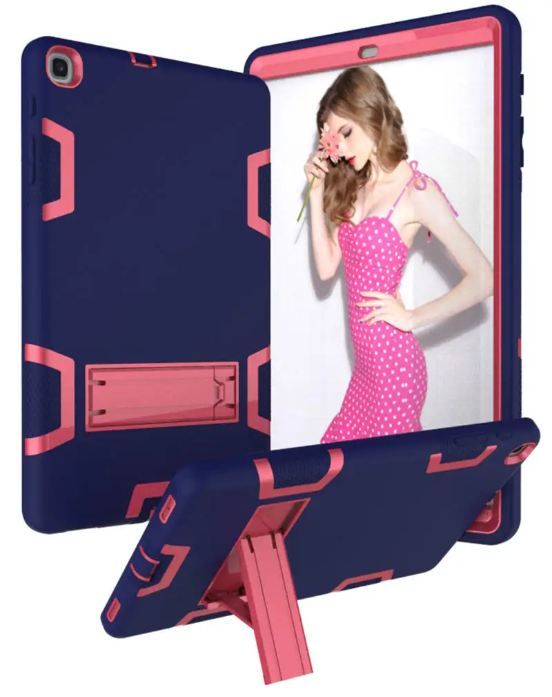 Dark Blue Rose Противоударный чехол для планшета samsung Galaxy Tab A 360, защитный чехол для samsung Galaxy Tab A10.1 дюймов() T510/T515 - Цвет: Dark Blue Rose