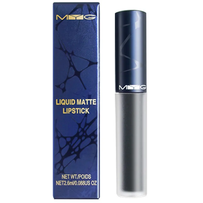 MYG блеск для губ Матовая жидкая губная помада матовый Макияж макияж | Красота и