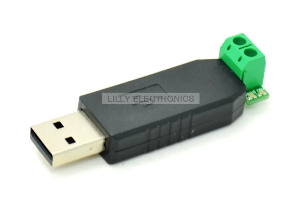 PPSEN USB к RS485 конвертер со светодиодным индикатором ТВ Защита от перенапряжения|usb