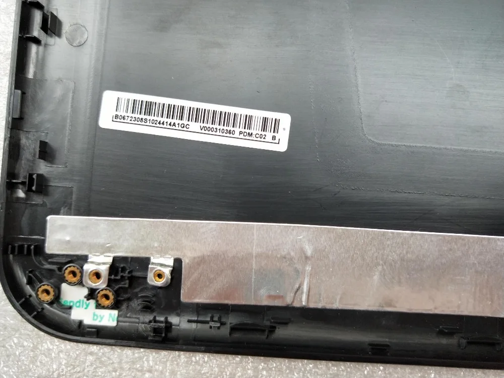 Новый чехол для ноутбука TOSHIBA satellite L50 L55 A ЖК задняя крышка корпуса V000310360